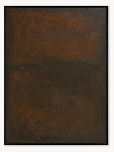 Quadro su tela incorniciato dipinto a mano After Dark
