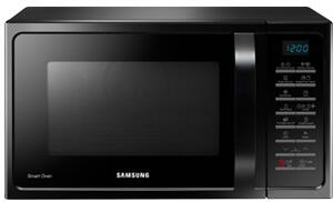 Samsung Forno Microonde Combinato con Grill, Capacit 28 Litri, Potenza 900 Watt, Cottura Ventilata, colore Nero - MC 28H5015 CK