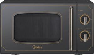 MIDEA Forno Microonde con Grill Capacit 20 Litri Potenza 700 Watt Inverter Timer colore Nero - MM720CJ7B