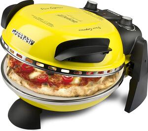 G3 Ferrari Forno Pizza Elettrico Potenza 1200 Watt Diametro 31 cm Timer colore Giallo - G10006 05