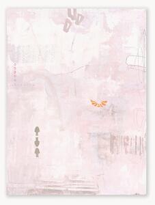 Dipinto su tela dipinto a mano Pink Petite