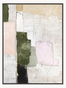 Quadro su tela incorniciato dipinto a mano Rustic Revival