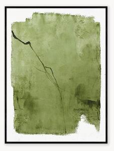 Dipinto su tela dipinto a mano Green Layer