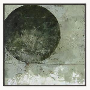 Quadro su tela incorniciato dipinto a mano Light Ball