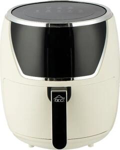DCG Friggitrice ad Aria 5 Litri Potenza 1500W con Timer e Termostato Regolabile colore Beige/Nero - FR3655D