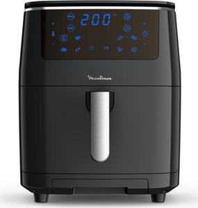 Moulinex Friggitrice ad Aria 6,9 Litri Potenza 1900W con Timer e Cottura a Vapore colore Nero Easy Fry Grill & Steam - AL201810
