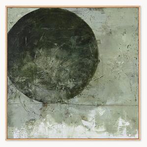 Quadro su tela incorniciato dipinto a mano Light Ball