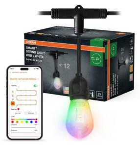 Osram - Catena luminosa da esterno LED RGB dimmerabile SMART+ STRING 12xLED/230V 7,47m IP44 Wi-Fi