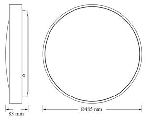 Osram - Plafoniera LED CEILING LUXO LED/36W/230V diam. 49 cm oro