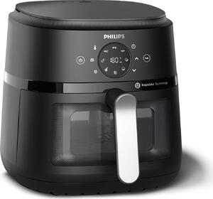 Philips Friggitrice ad Aria Airfryer 13 in 1 Capacit 6.2 Litri Potenza 1700 Watt con Timer e Termostato Regolabile colore Nero - NA231/00