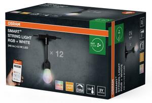 Osram - Catena luminosa da esterno LED RGB dimmerabile SMART+ STRING 12xLED/230V 7,47m IP44 Wi-Fi