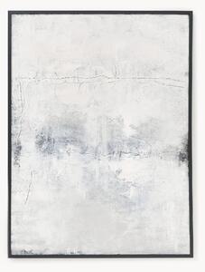 Quadro su tela dipinto a mano con cornice in legno Simple Living