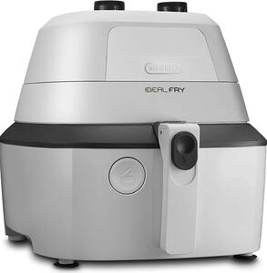 De Longhi Friggitrice ad Aria Capacit 1.25 Litri Potenza 1400 Watt Ciotola antiaderente colore Bianco - FH2101 IdealFry