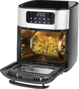 DCG Friggitrice ad Aria Capacit 10 Litri Potenza 1700 Watt con Display colore Inox - FR3610D