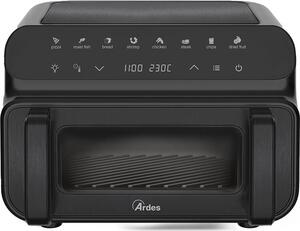 Ardes Friggitrice ad Aria Capacit 10 Litri Potenza 2000 Watt Termostato Regolabile e Timer Digitale colore Nero - ARFRYA09GP