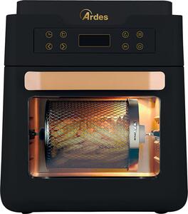 Ardes Friggitrice ad Aria Capacit 12 Litri Potenza 1700 Watt Fornetto con Display colore Nero - AR1K3000 Eldorada XXL