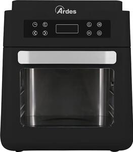 Ardes Friggitrice ad Aria Capacit 12 Litri Girarrosto con 7 programmi colore Nero - AR1KP12000 Friggisana XXL