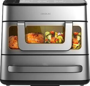 Cecotec Friggitrice ad Aria Capacit 18 Litri Potenza 2700 Watt colore Acciaio Inox - A01_EU01_109979 Cecofry FoodCourt 18000 4Pizza