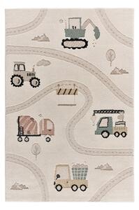 Tappeto da gioco per bambini beige 120x170 cm Clown – Universal