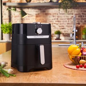 Moulinex Friggitrice ad Aria Capacit 4.2 Litri Potenza 1400 Watt con Termostato Regolabile colore Nero - EZ501810