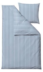 Set copripiumino e federa azzurro in tessuto damascato per letto singolo/per letto esteso 140x220 cm Noble – Södahl