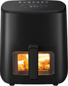 Melchioni Friggitrice ad Aria Capacit 5 Litri Potenza 1500 Watt 7 Programmi di Cottura Temperatura Max 200 C colore Nero - 118340045 New