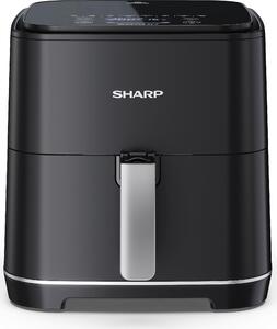 Sharp Friggitrice ad Aria Capacit 5,5 Litri Potenza 1650 Watt colore Nero - AF-GS552AE-B