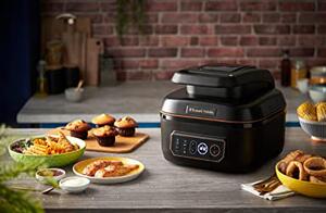 Russell Hobbs Friggitrice ad Aria Capacit 5.5 Litri Potenza 1745 Watt Max 260 C Arrosto grill - 26520-56