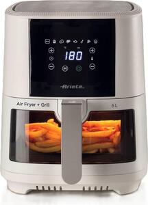 Ariete Friggitrice ad Aria Capacit 6 Litri Potenza 1300W Temperatura massima 200 colore Bianco - 4626 Airy Fryer