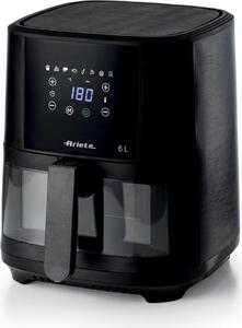 Ariete Friggitrice ad Aria Capacit 6 Litri Potenza 1300 Watt Capacit di Cottura 2,5kg colore Nero - 4626 Airy Fryer