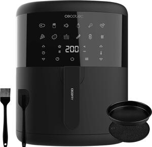 Cecotec Friggitrice ad Aria Capacit 6 Litri Potenza 1700 Watt Singolo Indipendente colore Nero - 04993