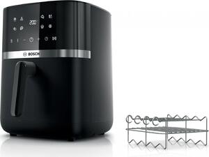 Bosch Friggitrice ad Aria Capacit 6.1 Litri Potenza 2050 Watt con Timer e Termostato Regolabile colore Nero - MAF462B1