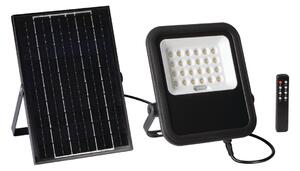 Kanlux 36606 - Proiettore LED con pannello solare e sensore 10W/10000 mAh 3,2V IP65 +RC