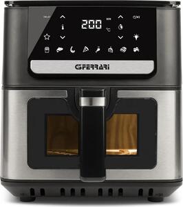 G3 Ferrari Friggitrice ad Aria Capacit 6.5 Litri Potenza 1700 Watt colore Nero e Acciaio Inox - G10207 Friggisano