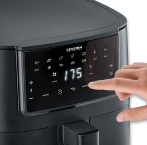 Severin Friggitrice ad Aria Capacit 7 Litri Potenza 1700 Watt con Timer e Termostato Regolabile colore Nero - FR 2462