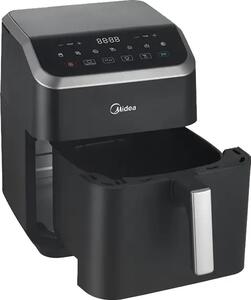 MIDEA Friggitrice ad Aria Capacit 7 Litri Potenza 1800 Watt con Timer e Termostato Regolabile colore Nero - MAD70000ADK