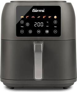 Girmi Friggitrice ad Aria Capacit 8 Litri Potenza 1700 Watt con Timer Ecofrit Deep colore Grigio - FG9200