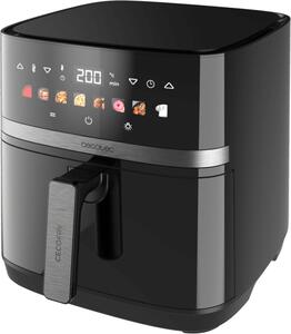 Cecotec Friggitrice ad Aria Capacit 8 Litri Potenza 2200 Watt Temperatura max 200 C colore Nero - Duoheat 8000 100501
