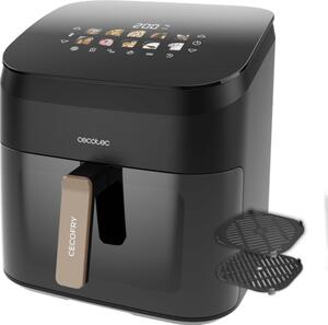 Cecotec Friggitrice ad Aria Capacit 8.5 Litri Potenza 2200 Watt Touch colore Nero - A01_EU01_101136 Cecofry&Grill Smokin' 8500