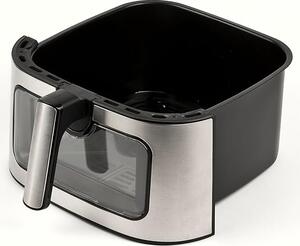 Girmi Friggitrice ad Aria Capacit 9 Litri Potenza 2200 Watt con Timer e Temperatura Regolabile colore Nero e Acciaio Inox - FG9000 Ecofrit Premium