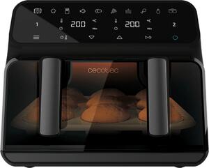 Cecotec Friggitrice ad Aria Capacit 9 Litri Potenza 2850 Watt con 8 Programmi di Cottura colore Nero - 04986