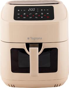 Tognana Friggitrice ad Aria Capacit 9.2 Litri Potenza 2150 Watt Doppia Resistenza con Timer colore Champagne - D2DFA06IRCH Iridea