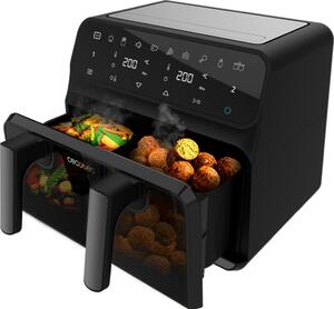 Cecotec Friggitrice ad Aria Capacit 9 Litri Potenza 2850 Watt con 8 Programmi di Cottura colore Nero - 04986
