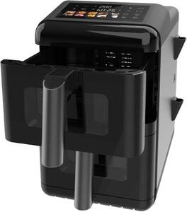 Cecotec Friggitrice ad Aria Doppio Cestello Capacit 12 Litri Potenza 2900 Watt colore Nero - A01.EU01.109325 CECOFRY DuoLevel 12000 Window