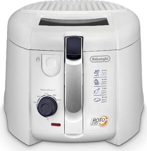 De Longhi Friggitrice Elettrica Capacit 1.2 Litri 1800 Watt con Cestello Rotante Potenza colore Bianco - F 28211