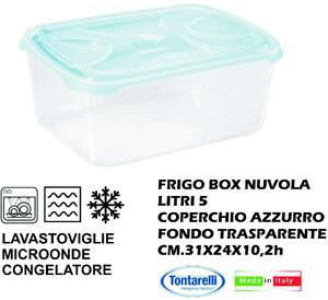Tontarelli Frigo Box Rettangolare litri 5 Nuvola Acq. Tr. - 2631-3