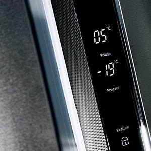 GRF Frigorifero Americano Side by Side 4 porte Capacit 564 Litri Classe energetica E Raffreddamento No Frost colore Inox - CA91831X