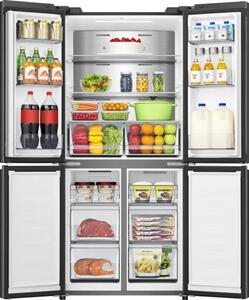 Hisense Frigorifero Americano Side by Side 483 Litri Classe E No Frost colore Nero - RQ5P470SAFE