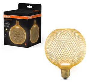 Lampadina LED DECOR FLAT G125 E27/3,5W/230V 2700K oro - Osram