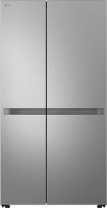 Lg Frigorifero Americano Side by Side 664 Litri Classe energetica E Raffreddamento No Frost colore Argento - GSBC40PYPE.APYQEUR